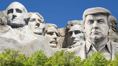 Trump Carved Into Mount Rushmore, Joining Historical Icons in Controversial Display