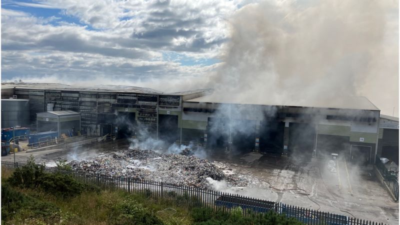 UK Faces £1 Billion Annual Toll from Lithium Battery Fires in Recycling Facilities
