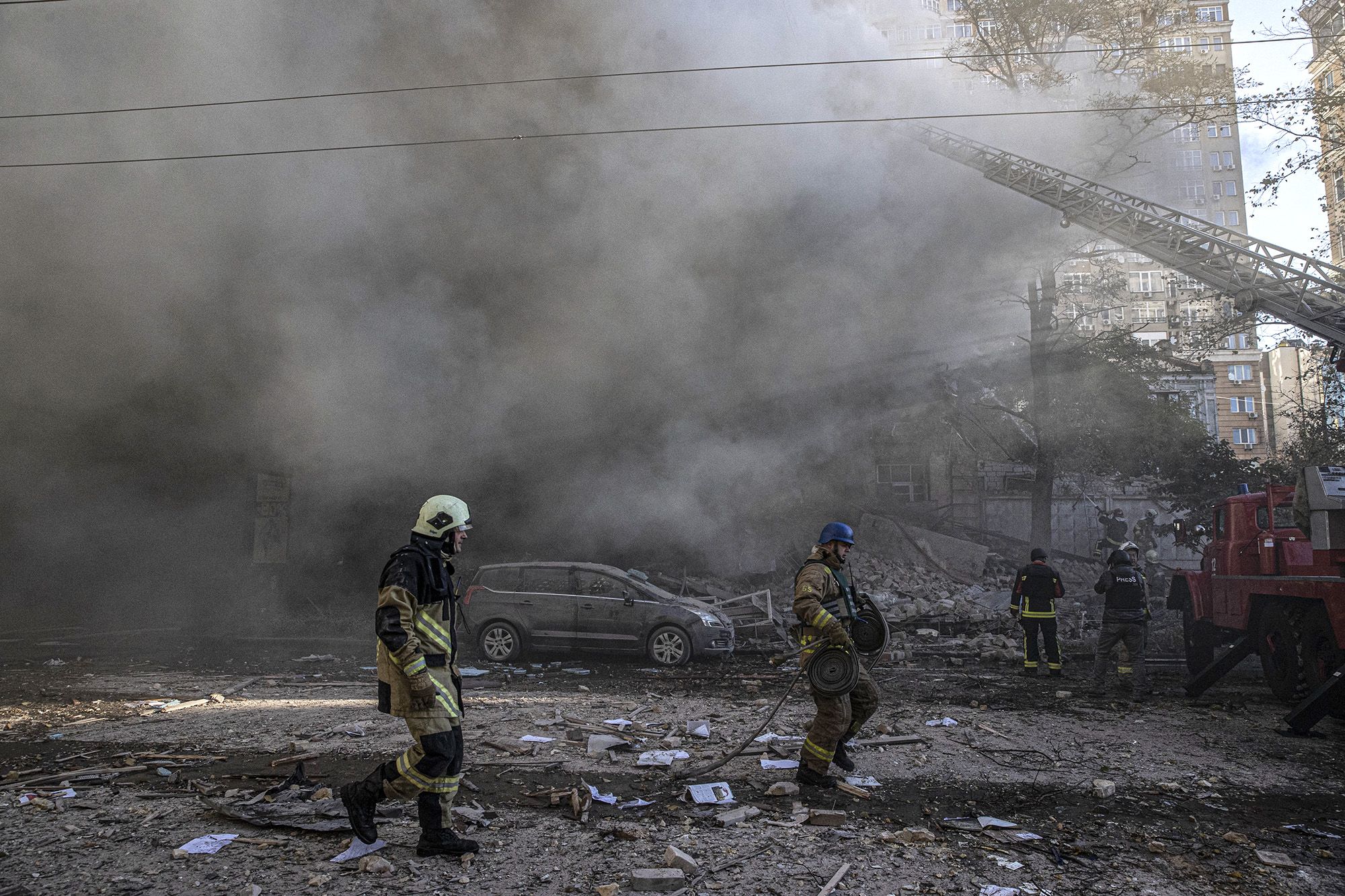 Kiev Gas Stations Ignited Amid Escalating Tensions